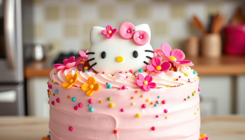 hello kitty cake