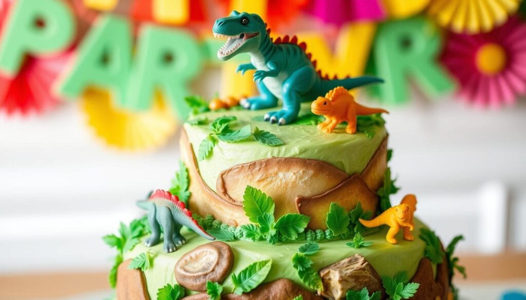 dinosaur cake