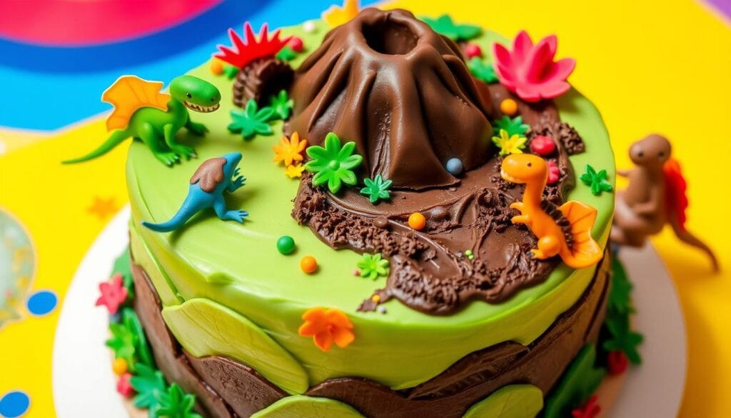 dinosaur cake