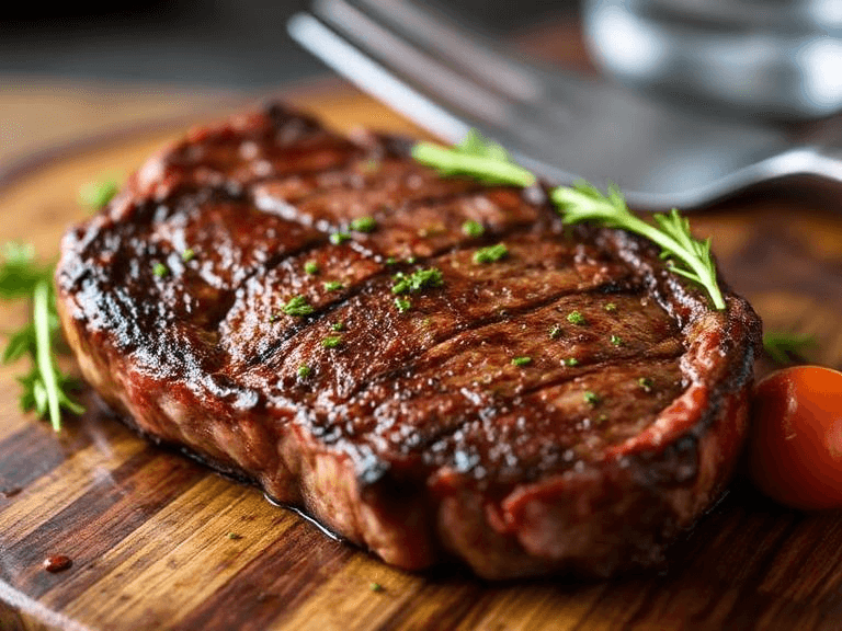 ribeye steak calories